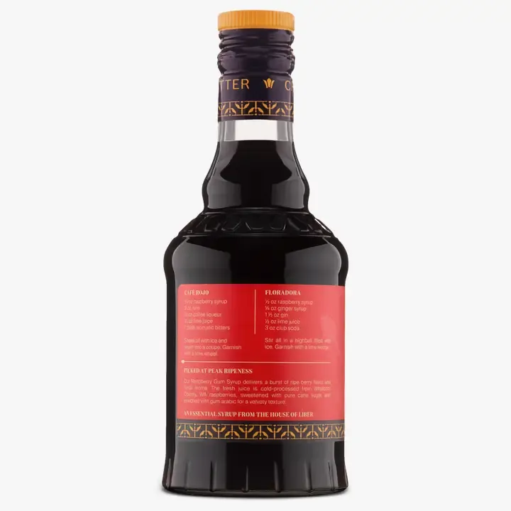 Raspberry Gum Syrup 375ml
