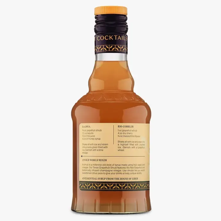 Texas Grapefruit Shrub 375ml