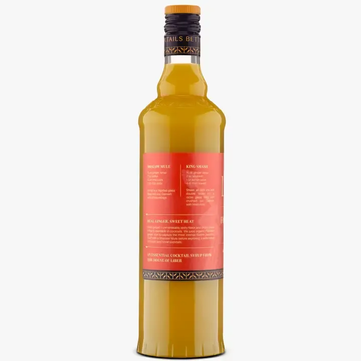 Fiery Ginger Syrup 750ml