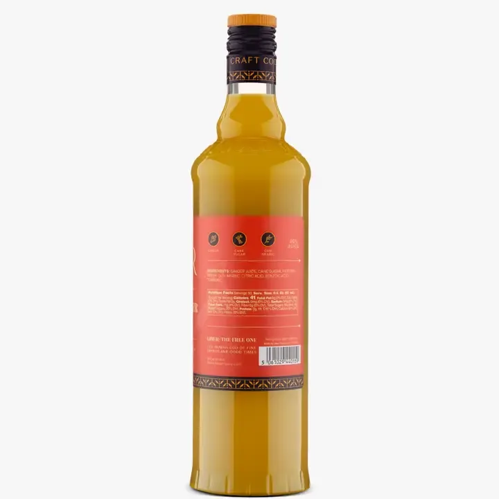 Fiery Ginger Syrup 750ml