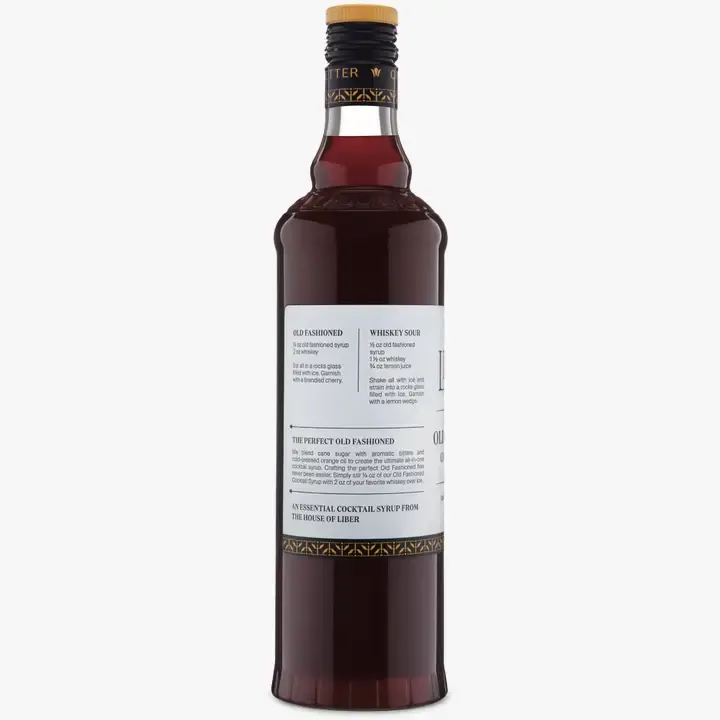 Old Fashioned Cocktail Syrup 750ml