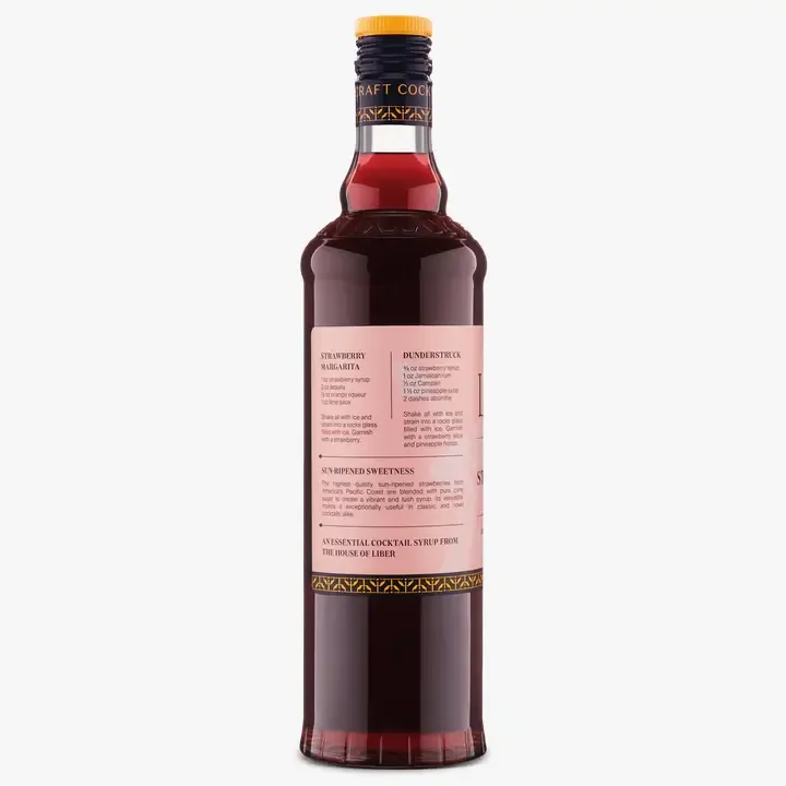 Pacific Strawberry Syrup 750ml