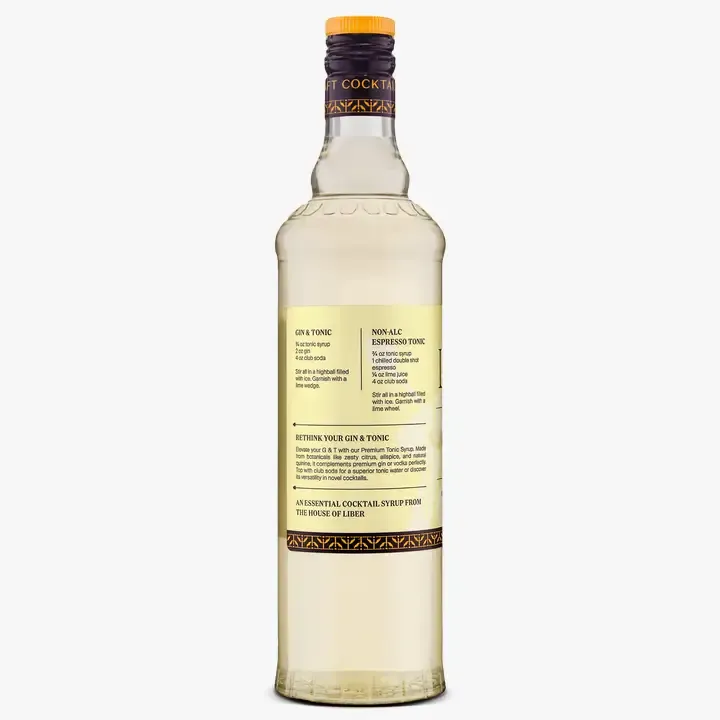 Premium Tonic Syrup 750ml