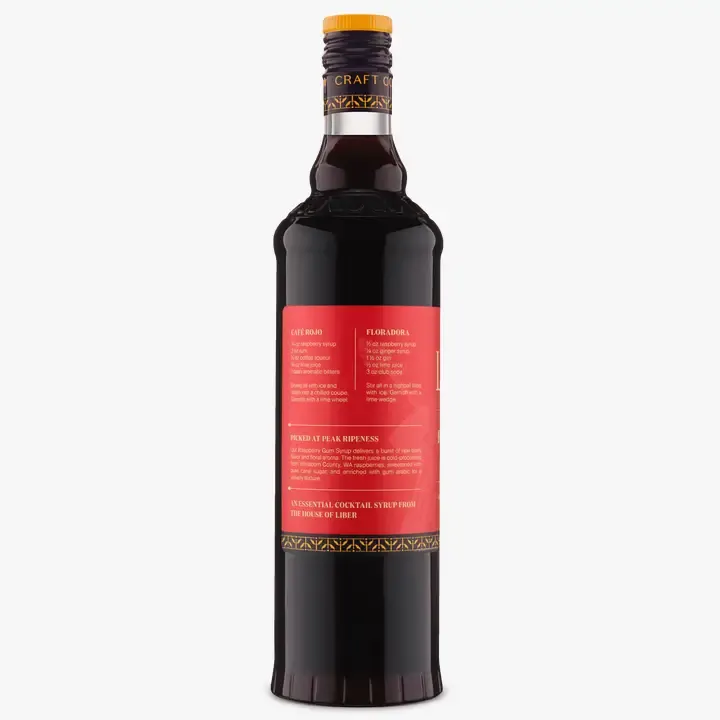 Raspberry Gum Syrup 750ml