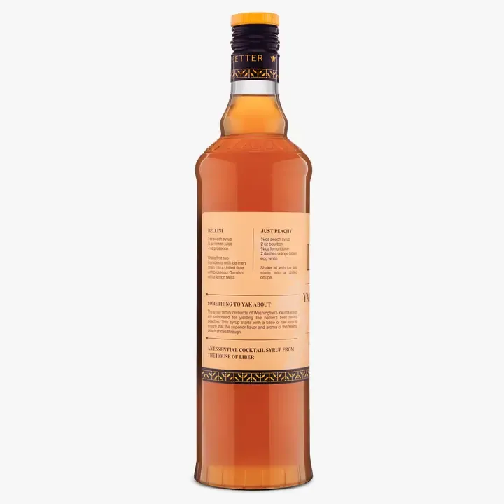 Yakima Valley Peach Syrup 750ml