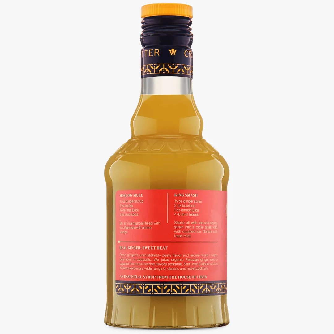 Fiery Ginger Syrup 375ml