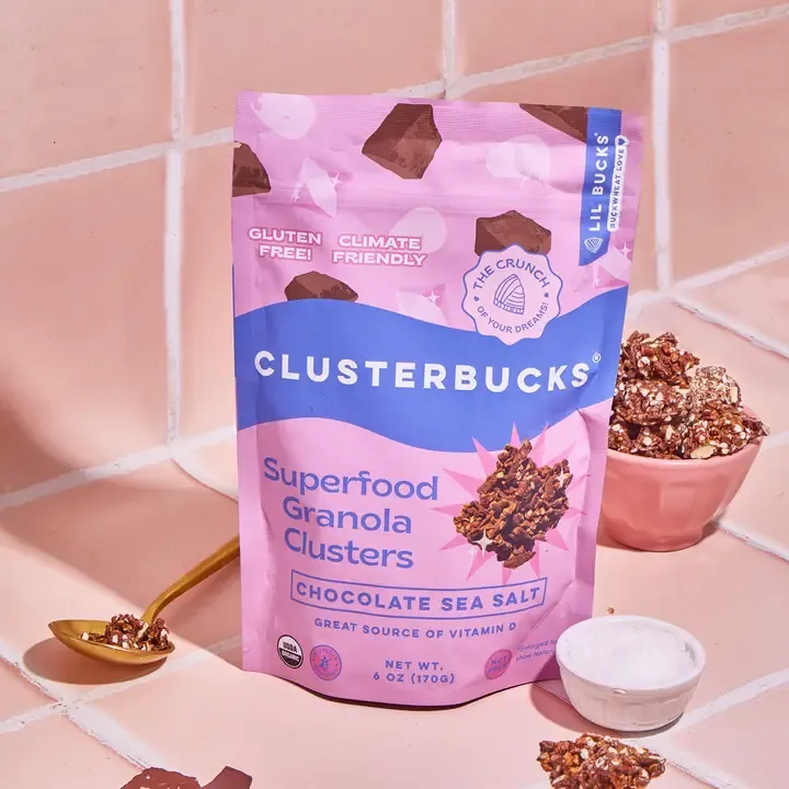 Chocolate Sea Salt Clusterbucks (6oz bag)