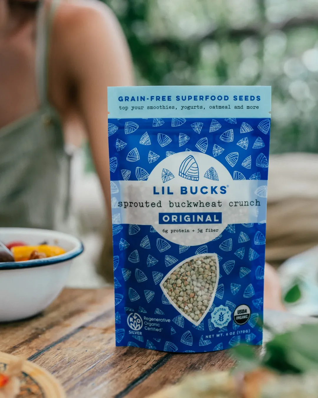 Original Sprouted Buckwheat Lil Bucks (6oz bag)