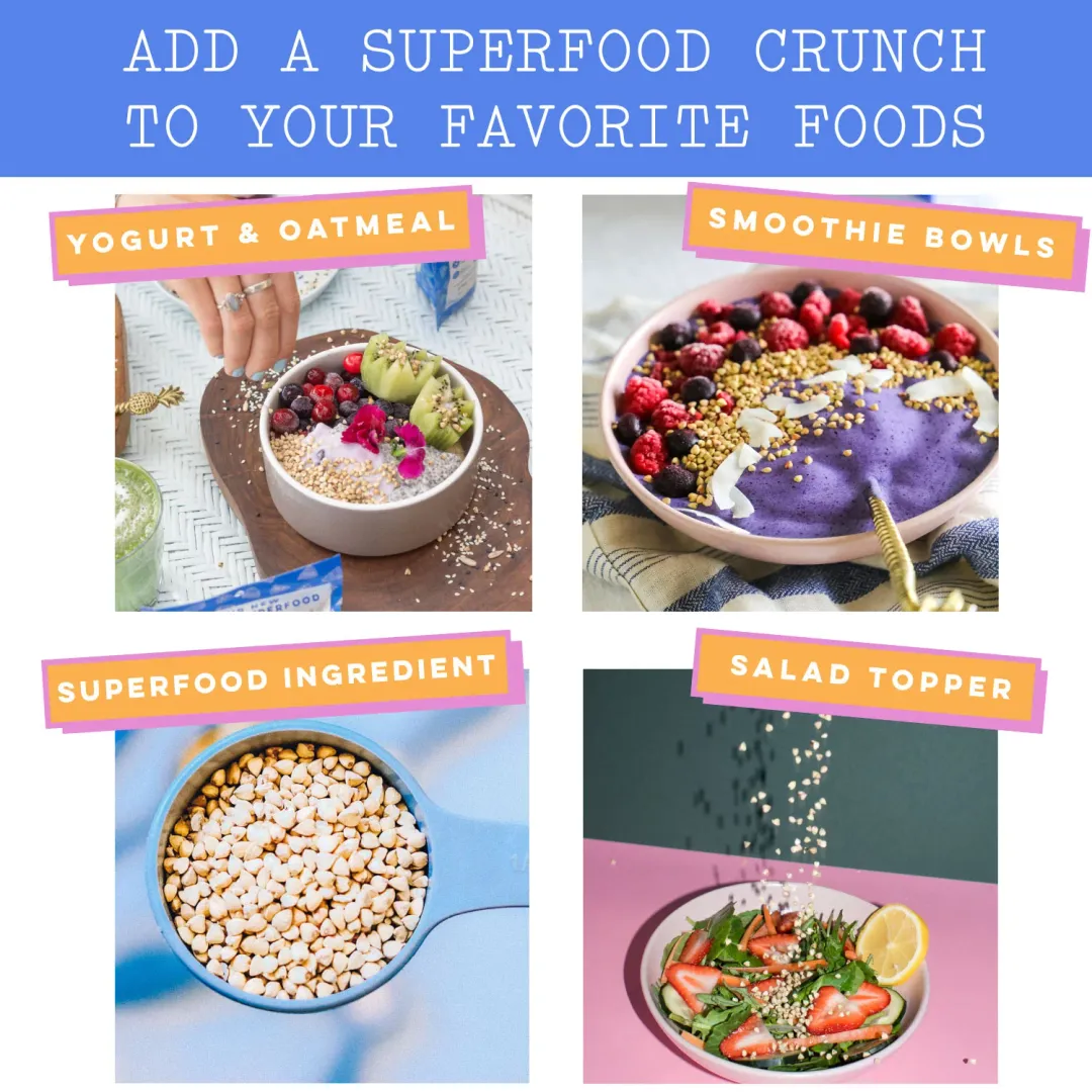 Original Sprouted Buckwheat Lil Bucks (6oz bag)