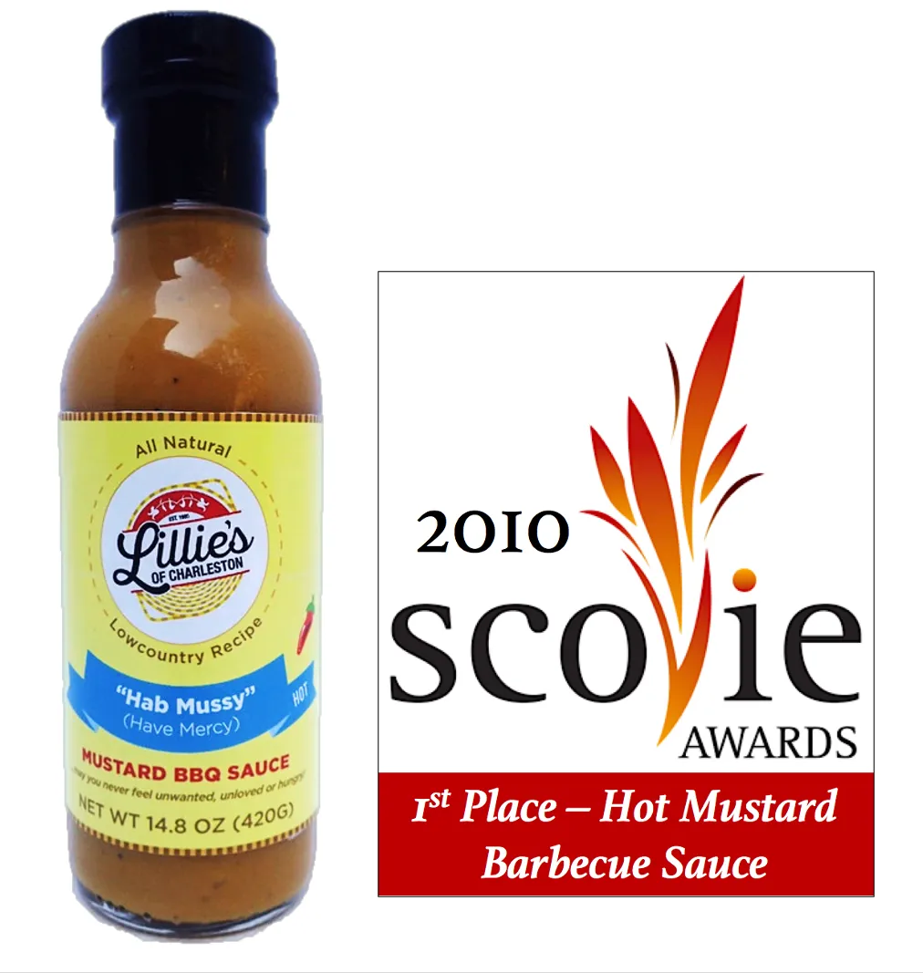 "Finger Leek-en"/"Hab Mussy" Mustard BBQ Sauces, 12-14.8oz