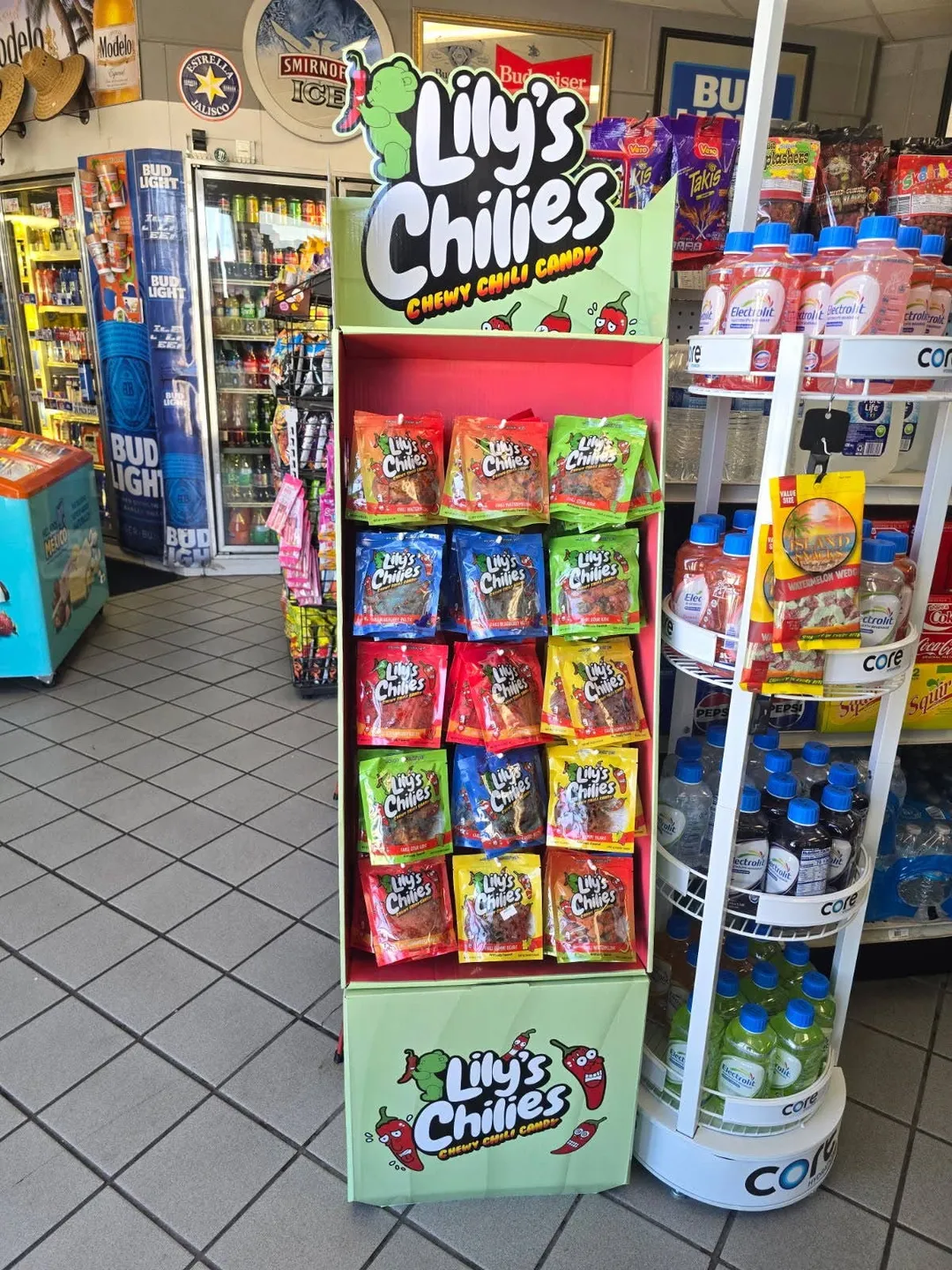 Lily's Chilies Display
