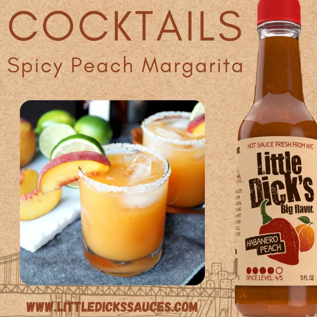 Little Dick's Habanero Peach Hot Sauce - 🍑Small Batch