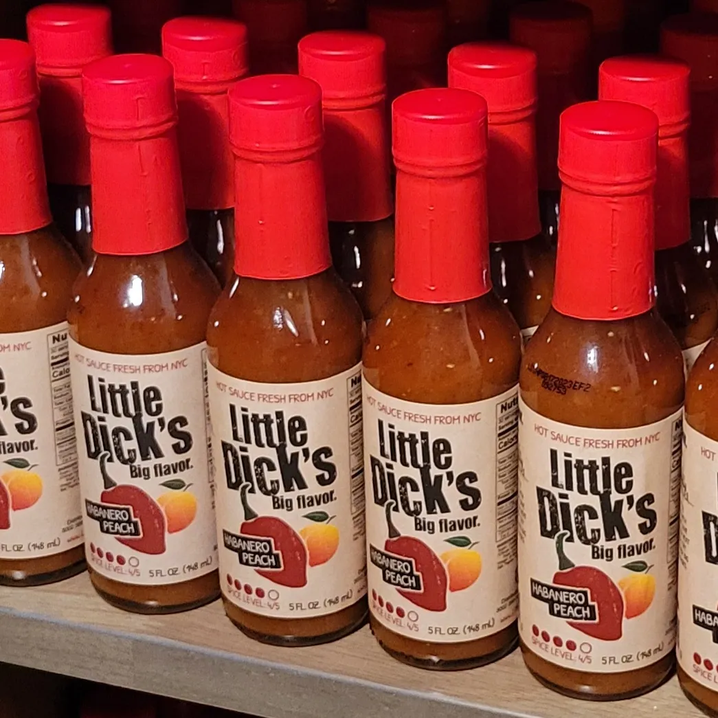 Little Dick's Habanero Peach Hot Sauce - 🍑Small Batch