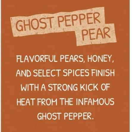 Little Dick's Ghost Pepper Pear Hot Sauce - 🔥Hot Ones Season 25!