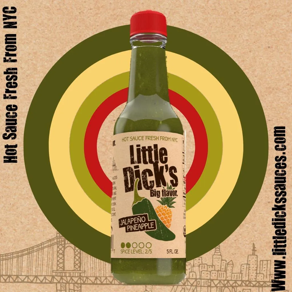 Little Dick's Jalapeño Pineapple Hot Sauce - 🍍Small Batch