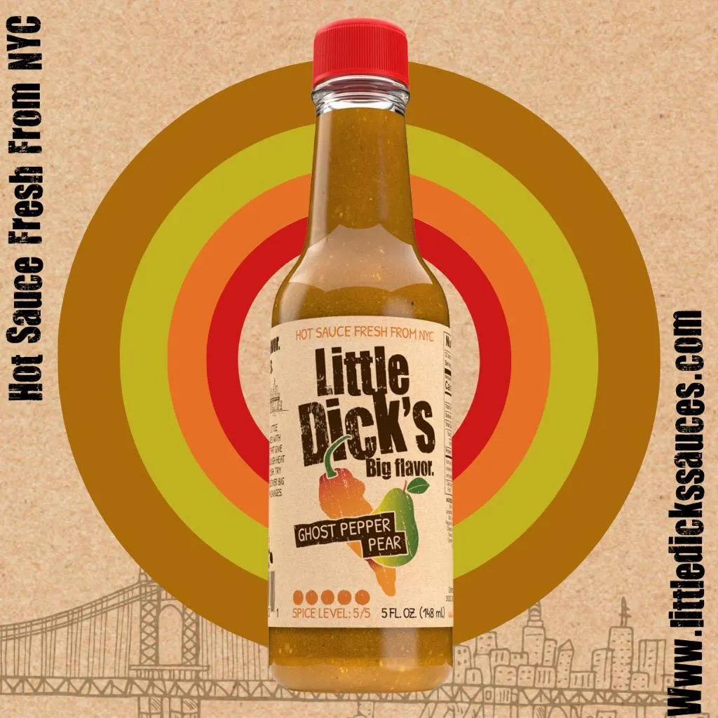 Little Dick's Ghost Pepper Pear Hot Sauce - 🔥Hot Ones Season 25!