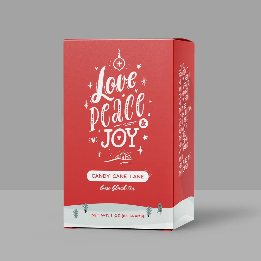 Candy Cane Lane (Love, Peace & Joy) variant