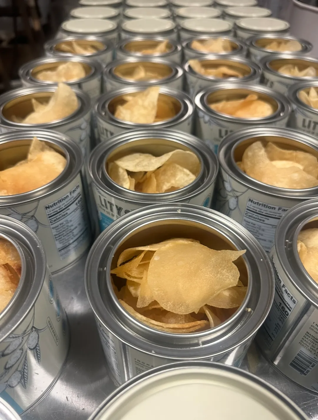 Litys premium potatoes chips 1,5oz Caramelized onion and honey