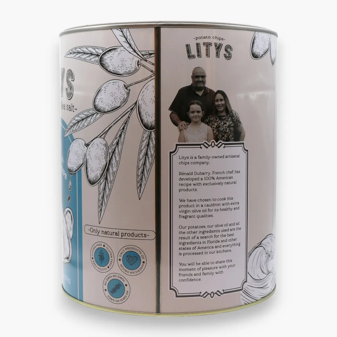 Litys Premium Potato's Chips 18oz Sea Salt