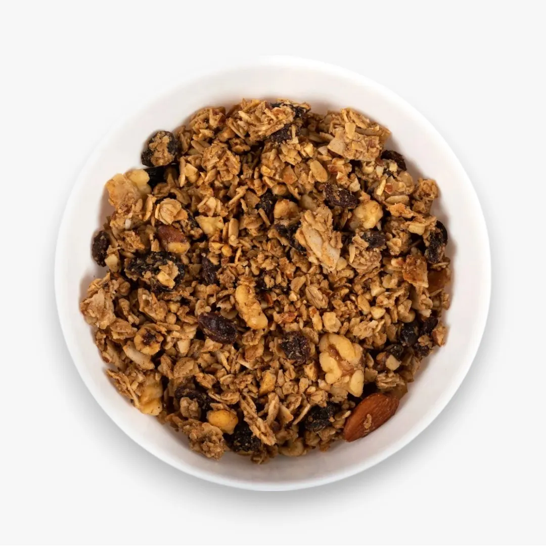 Almond Walnut Oatmeal Raisin Granola