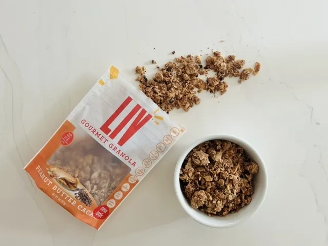 Peanut Butter Cacao Granola