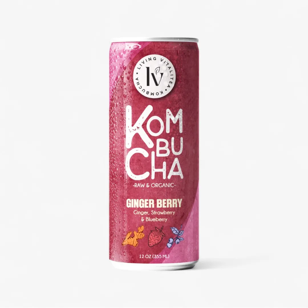 Variety Pack of Organic Kombucha (12 Pack)