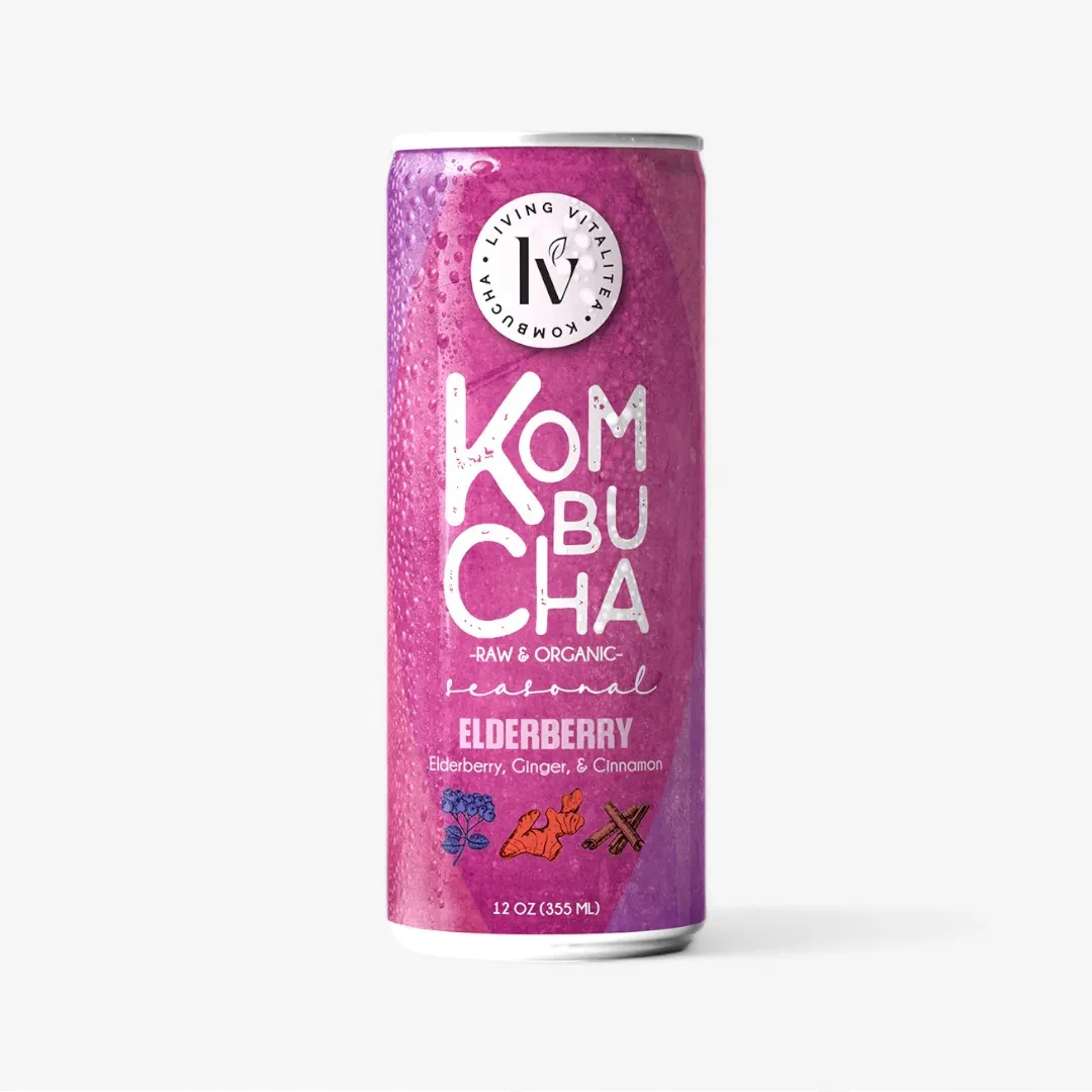 Variety Pack of Organic Kombucha (12 Pack)