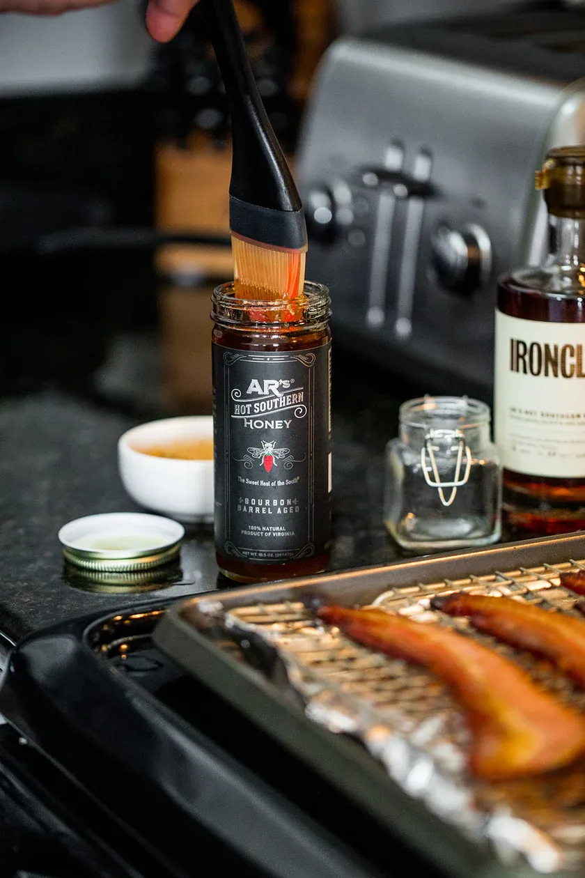 AR’s® Bourbon Barrel Aged, Hot Honey, Habanero ,10.5 Net Wt. Oz.