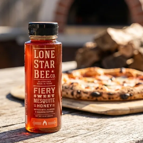 Honey - Fiery Sweet Mesquite Hot Honey (12 oz) 
