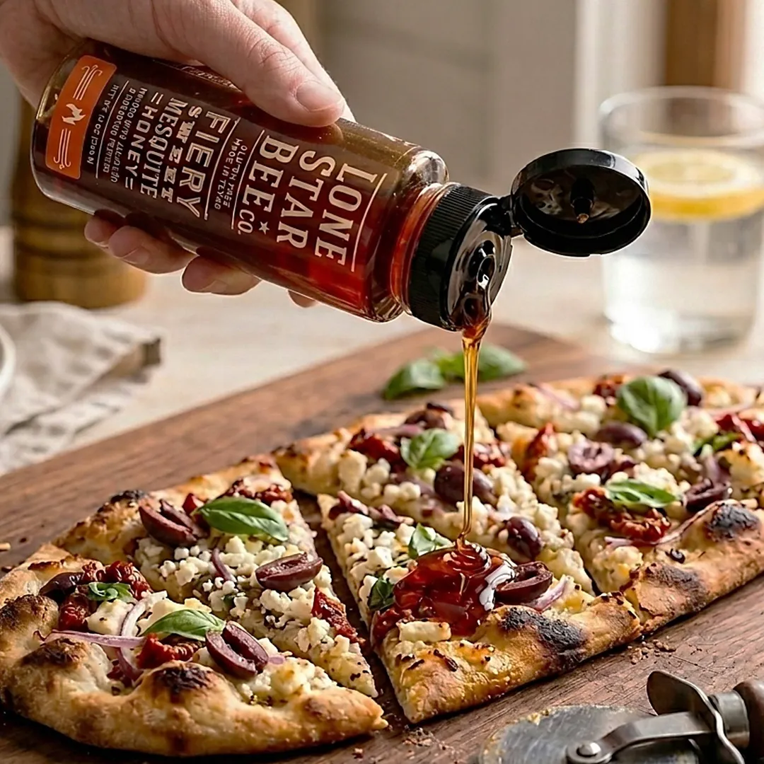 Honey - Fiery Sweet Mesquite Hot Honey (12 oz) 