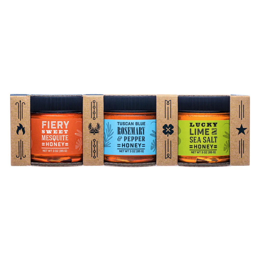 Honey - INFUSED Honey 3-Pack (3oz Jars)