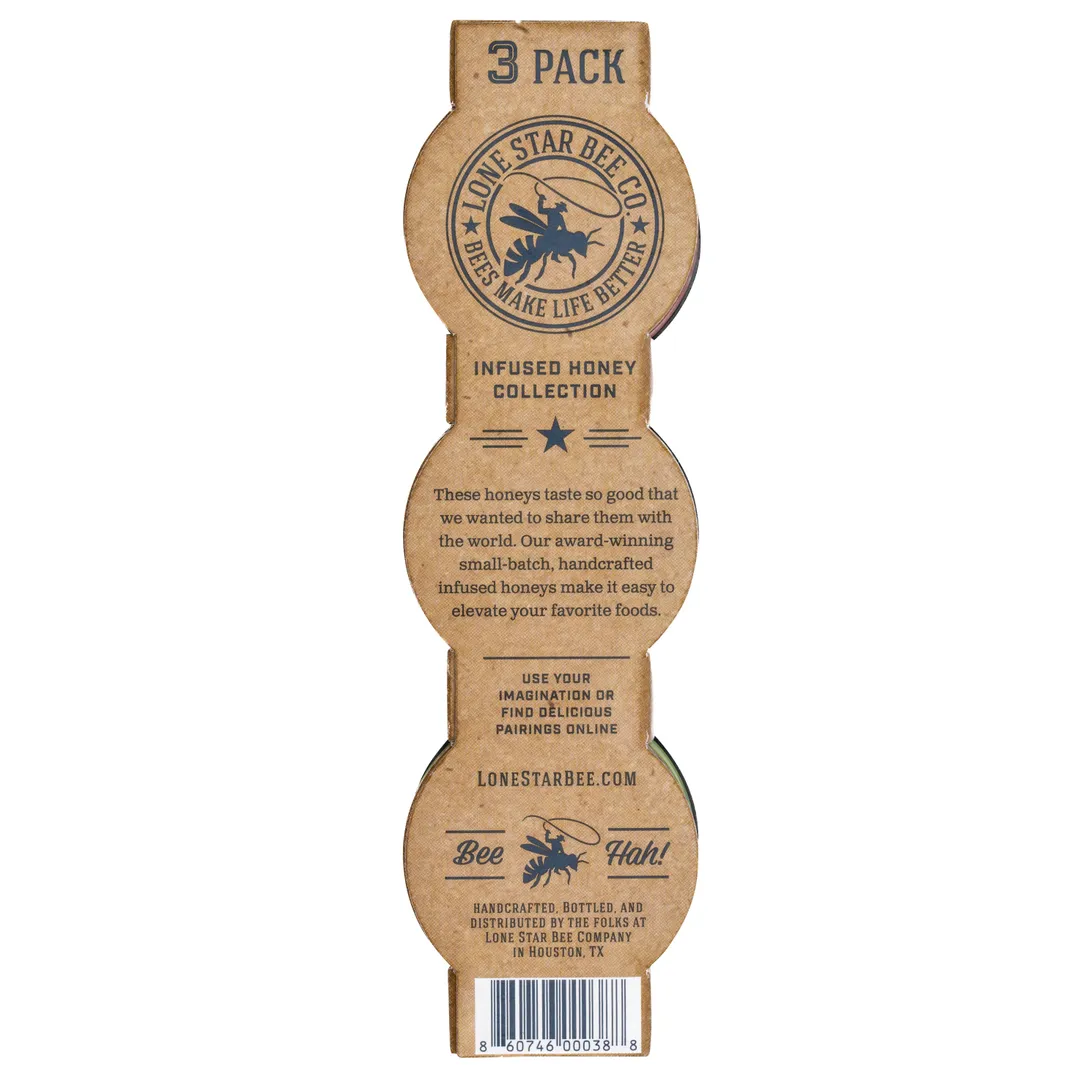 Honey - INFUSED Honey 3-Pack (3oz Jars)