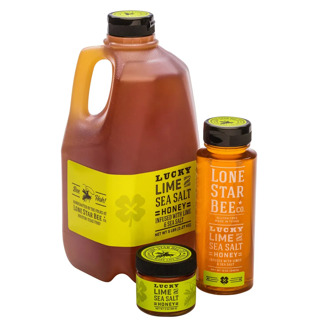 Honey - Lucky Lime & Sea Salt (5 lb) - Food Service