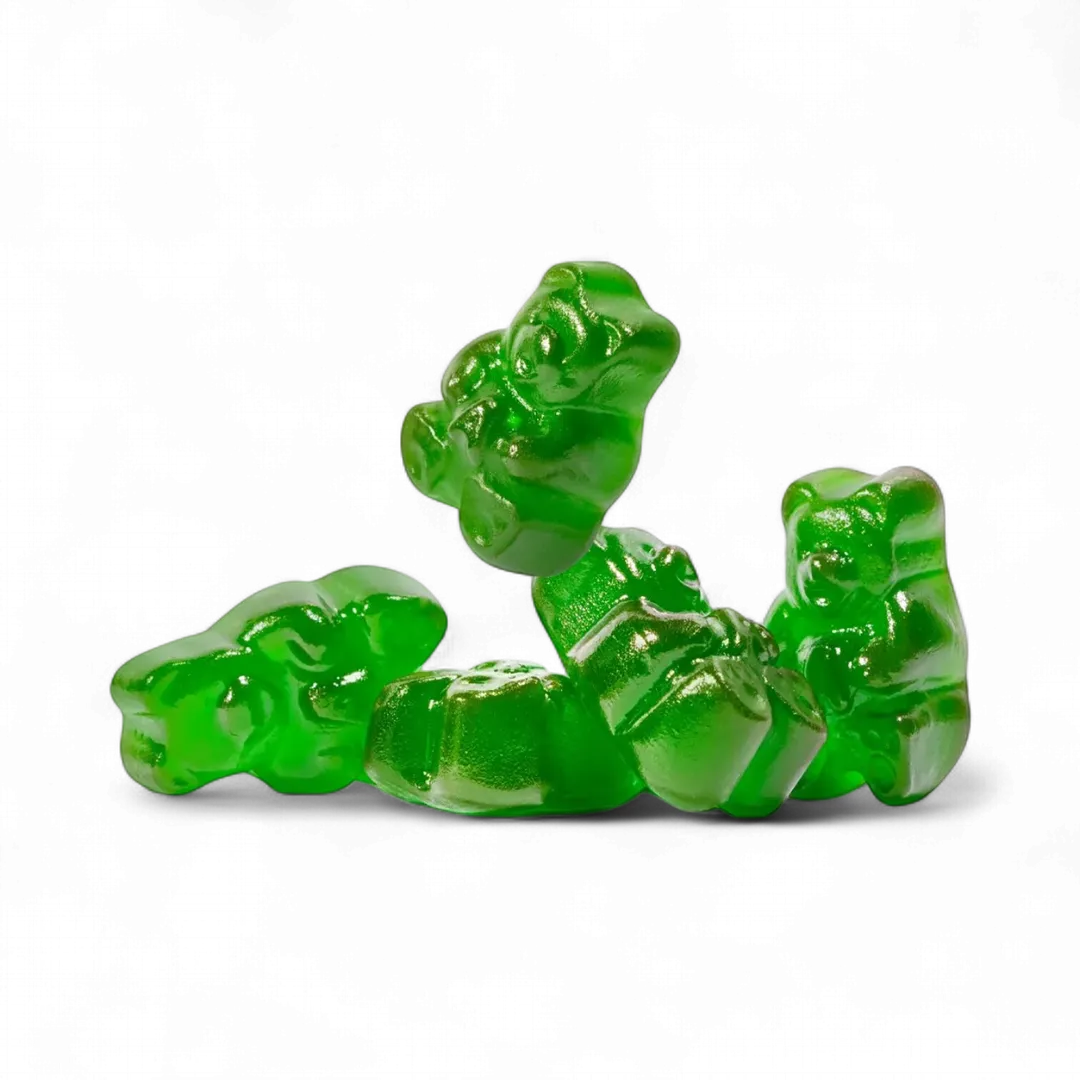 Albanese Fall Apple Crisp Cinnamon Gummy Bear Green 5 lb