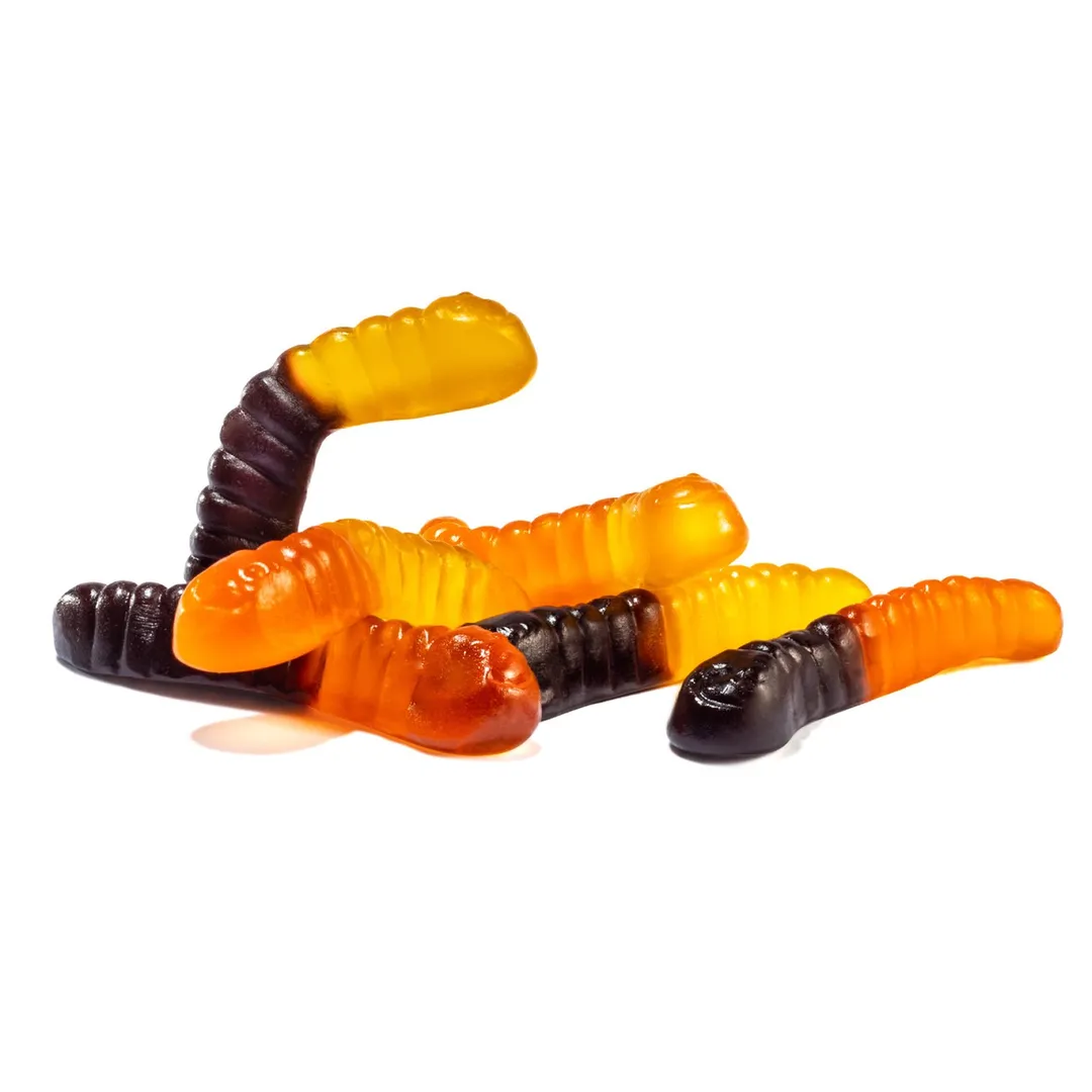 Albanese Fruit Mni Fall Halloween Gummy Worms 5 lb