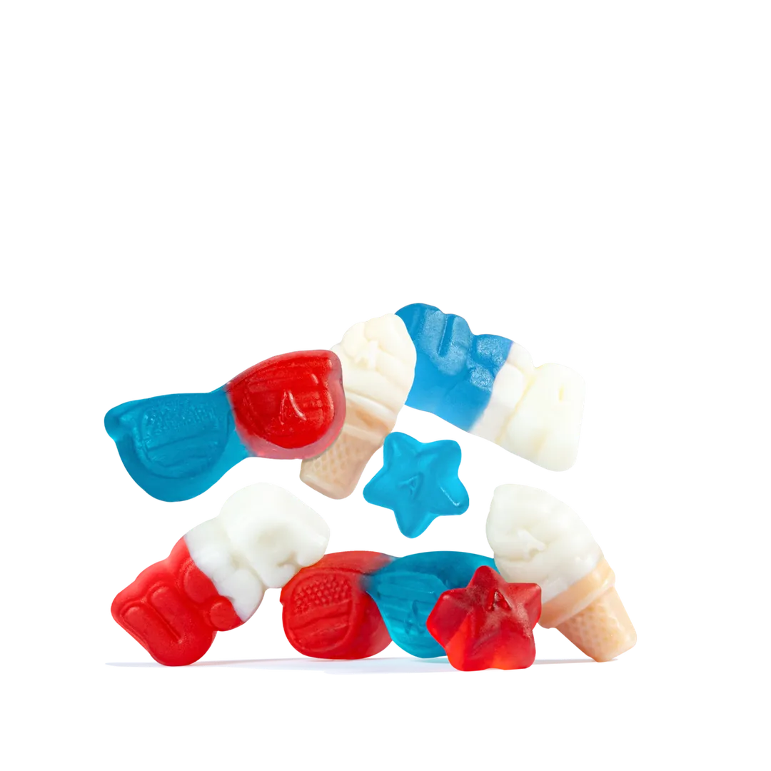 Albanese USA Freedom Summer Red White Blue Bears 5lb