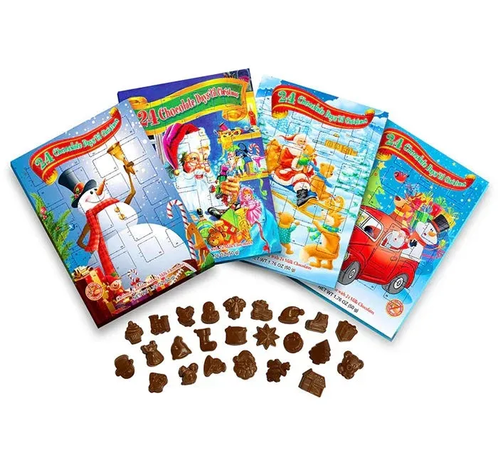 Alberts Christmas Advent Calendar Assorted Large 24 ct