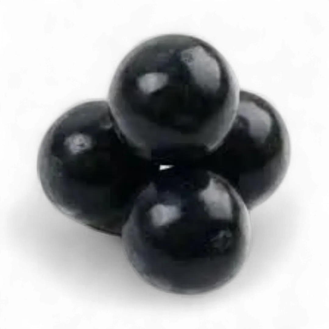 Alberts Gumballs Black Cherry 1 Inch 2 Pound Bag