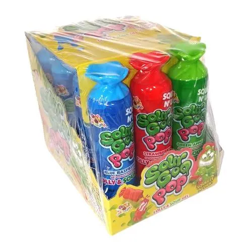 Alberts Sour Goo 12 Ct Pops 12ct Box