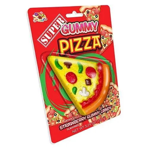 Alberts Super Huge Gummy Pizza Strawberry 5.29 oz