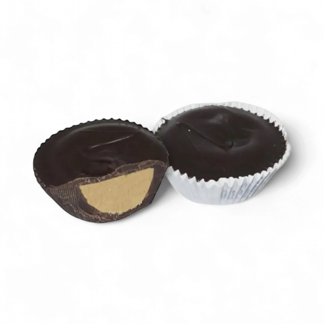 Asher Dark Chocolate Jumbo Peanut Butter Cups 2.35oz 24 ct