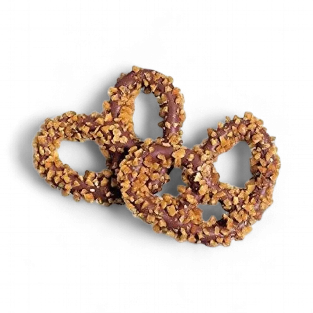 Asher Milk Chocolate Toffee Pretzel 6 POUND BOX 80 PIECES