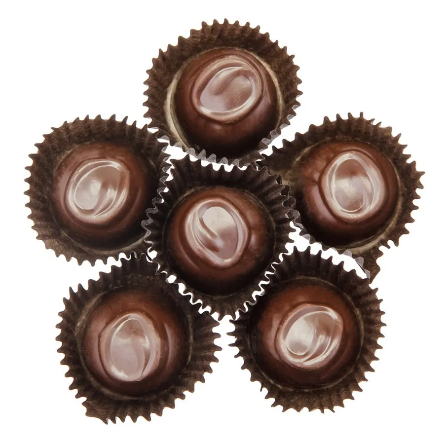 Asher's Dark Chocolate Cherry Cordial Cupped 6 lb