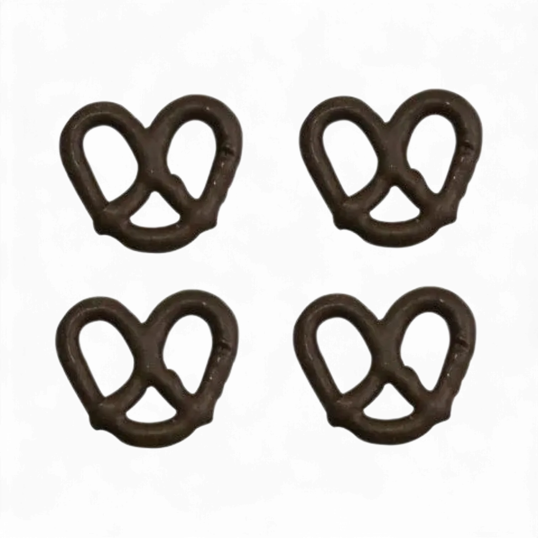 Asher's Dark Chocolate Covered Pretzels 7 POUND BOX 139 PIECES