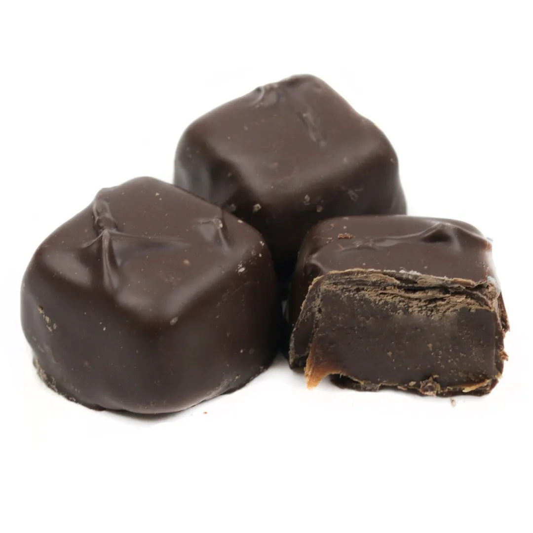 Ashers Milk Chocolate Chocolate Caramel Filled Square 6lb