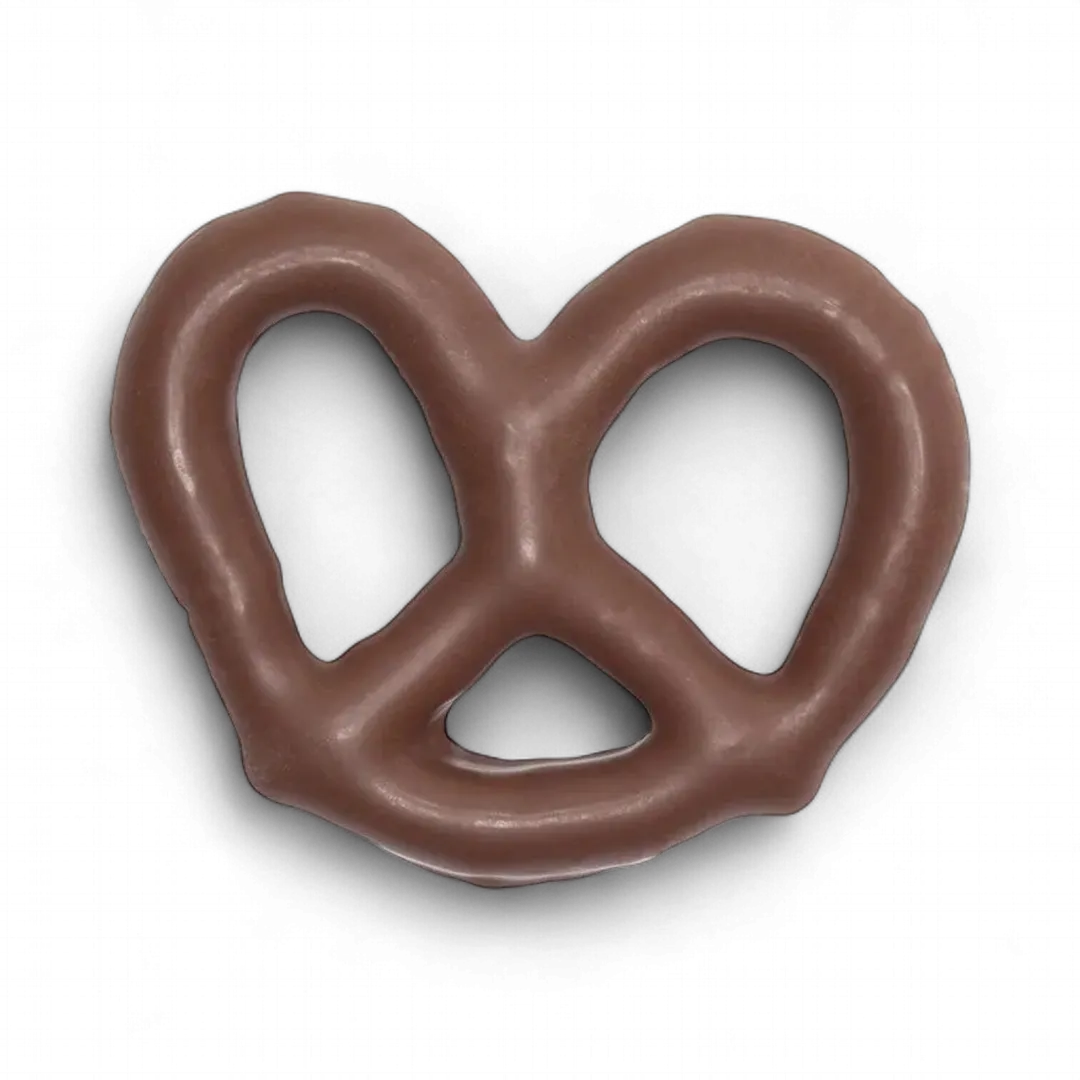 Ashers Milk Chocolate Pretzels 7 POUND BOX 139 PIECES