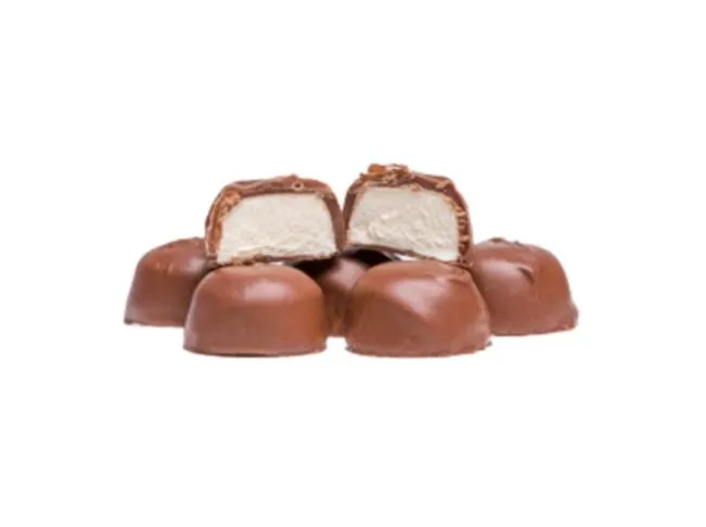 Asher's Milk Chocolate Small Vanilla Marshmallow Bites 5lb