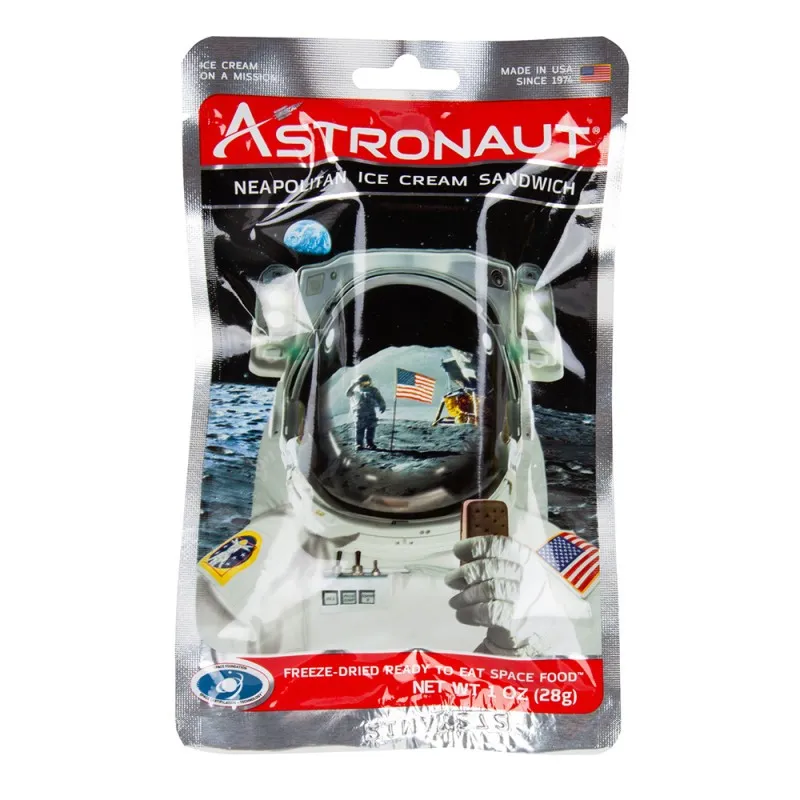 Astronaut Freeze Dried Neapolitan Ice Cream Sandwich 1oz 10ct