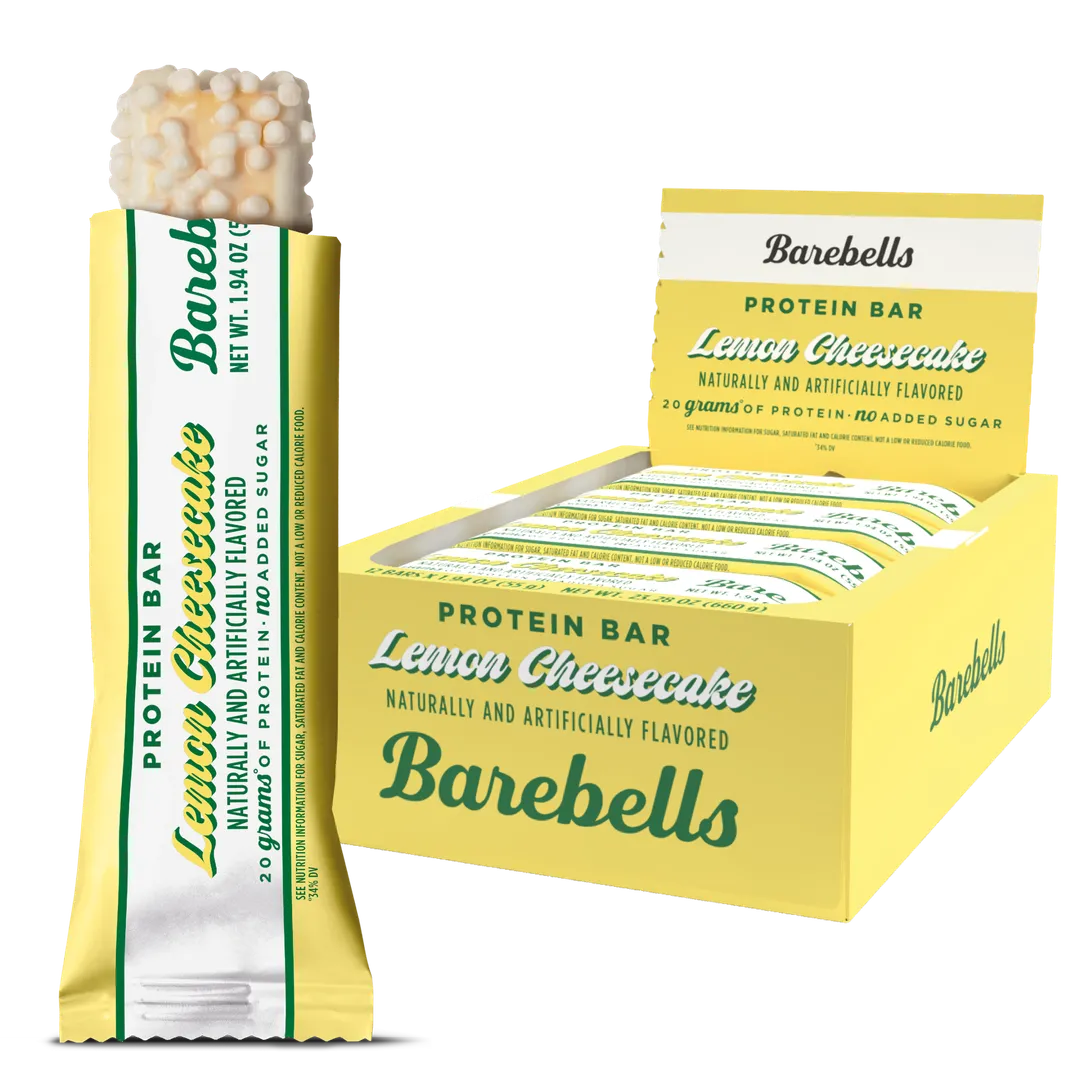 Barebells Protein Bar LEMON CHEESECAKE 1.94 oz 12 ct