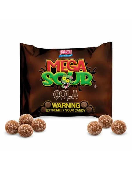 Barnetts UK Import Mega Sour Challenge COLA 3.66 oz 12ct